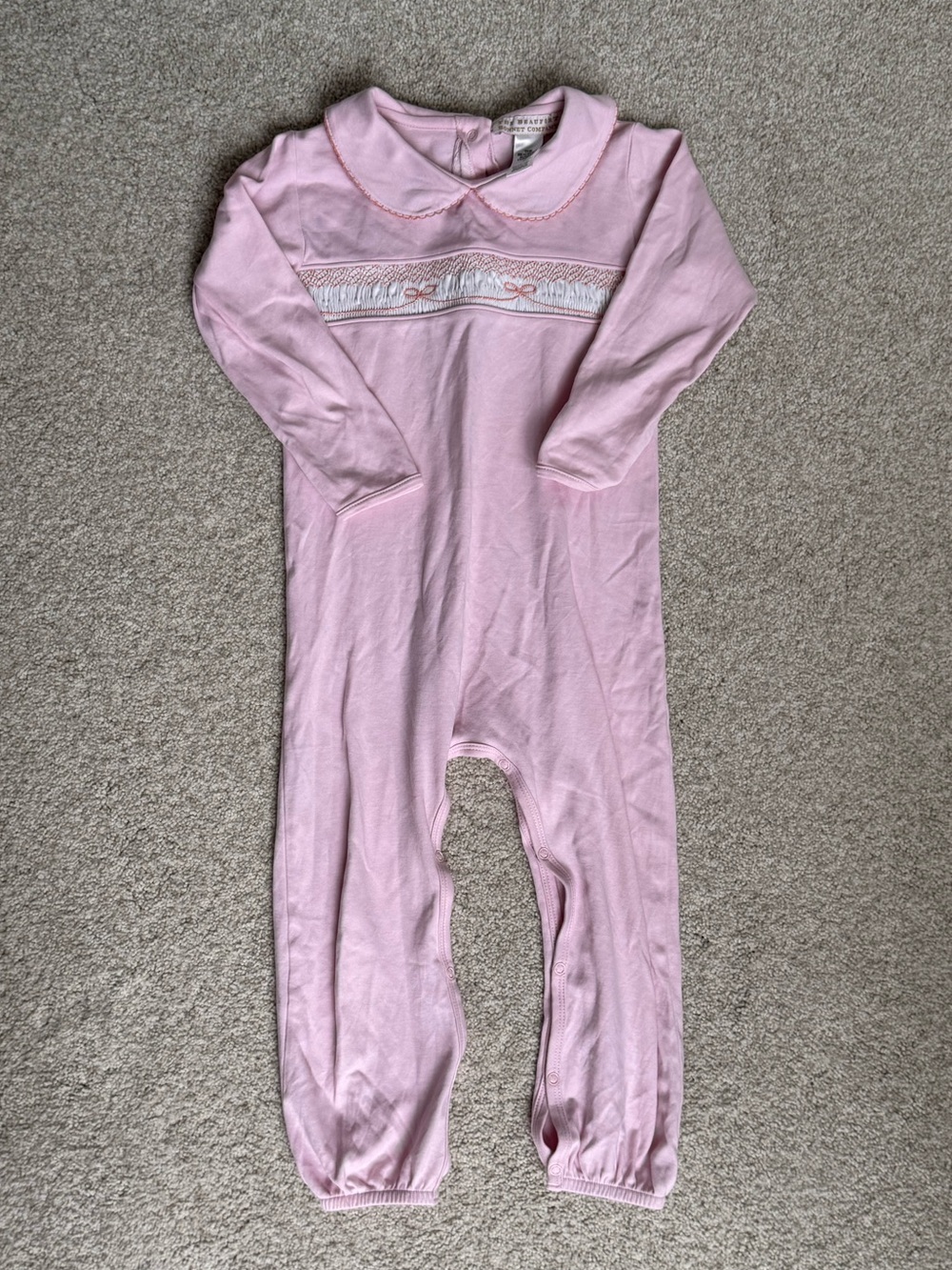 The Beaufort Bonnet Company Longsleeve Romper
